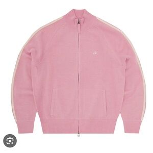 UNISEX Pink Zip-Up CRTZ Knit